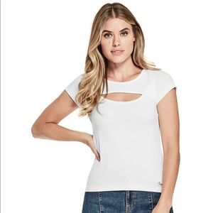 Guess SS Rina Cutout Top M